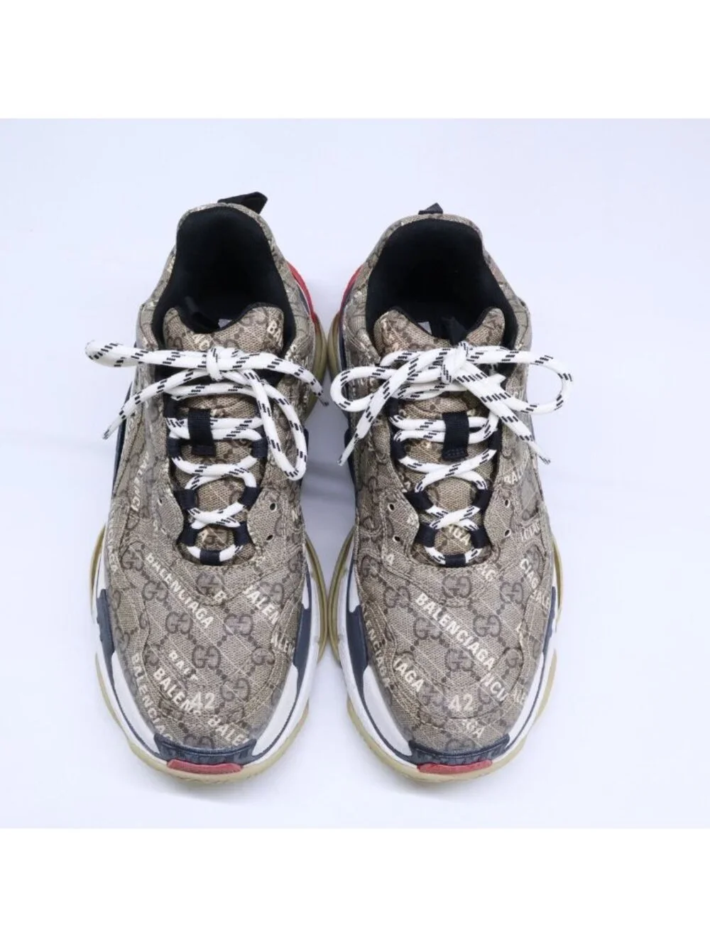 Gucci Balenciaga x the Hacker Project Triple S Sneakers